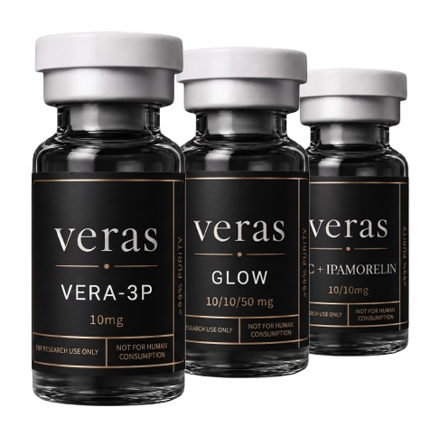 Veras research peptide vials