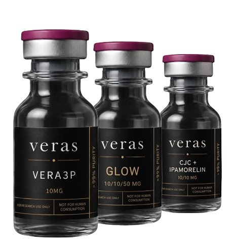 Veras research peptide vials