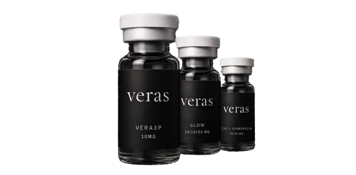 Veras research peptide vials
